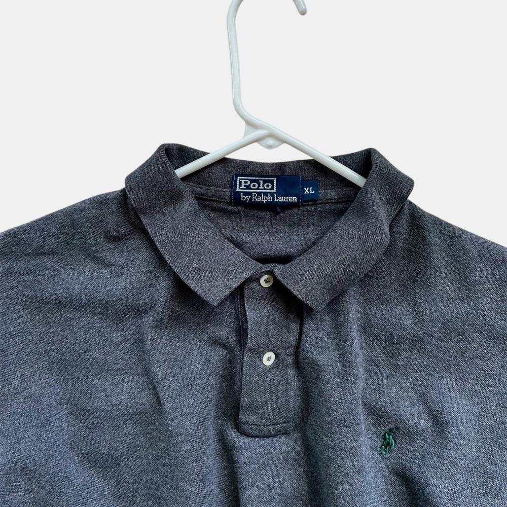 Polo by Ralph Lauren dark grey polo, size XL - Picture 3 of 3
